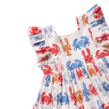 Load image into Gallery viewer, Elsie Dress - Lobsters and Crabs