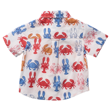 Load image into Gallery viewer, Boys Jack Shirt - Lobsters and Crabs
