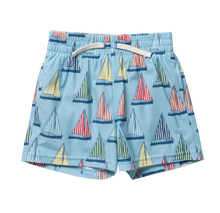 Load image into Gallery viewer, Baby Boys Swim Trunk - Blue Regatta