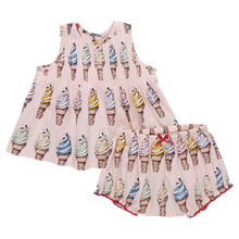 Load image into Gallery viewer, Baby Girls Pink Soft Serve Jaipur Set