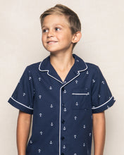 Load image into Gallery viewer, Portsmouth Anchors Short Pajama Set