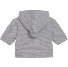 Load image into Gallery viewer, Faux Fur Lined Knitted Pram Coat with Pompom