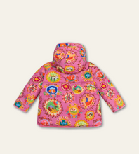 Load image into Gallery viewer, Castle Printed Puffer Jacket