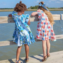 Load image into Gallery viewer, Elsie Dress - Lobsters and Crabs
