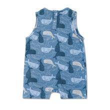 Load image into Gallery viewer, Whale Tales Muslin Coverall