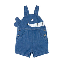 Load image into Gallery viewer, Baby Whale Denim Overall