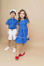 Load image into Gallery viewer, Seaside Ruffle Dress