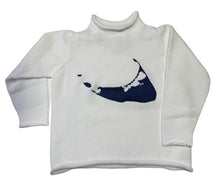 Load image into Gallery viewer, Rollneck Sweater with Nantucket Image