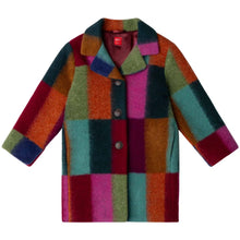 Load image into Gallery viewer, Charlize Multicolored Checkered Coat