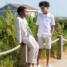 Load image into Gallery viewer, Sand Stripe Linen Beach Pant