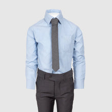 Load image into Gallery viewer, Boy’s Button-Down Long Sleeve Dress Shirt