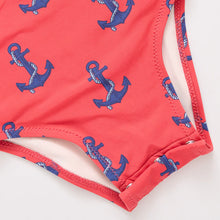 Load image into Gallery viewer, Baby Nautical Anchors Shelly Swimsuit