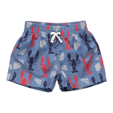 Load image into Gallery viewer, Lobster and Clams Swim Trunks