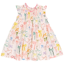 Load image into Gallery viewer, Stevie Watercolor Bows Dress

