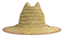 Load image into Gallery viewer, Kids Straw Sun Hat Barney Patrol - Zinked