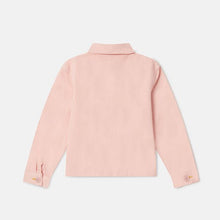 Load image into Gallery viewer, Gabardine Jacket with Embroidered Sunflowers