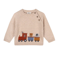 Load image into Gallery viewer, Animal Train Sweater