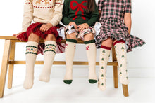 Load image into Gallery viewer, Tree Farm Scalloped Knee Socks