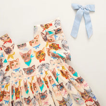 Load image into Gallery viewer, Baby Elsie Cool Cats Dress with Panties

