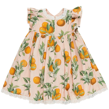 Load image into Gallery viewer, Katherine Botanical Oranges Dress