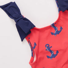 Load image into Gallery viewer, Baby Nautical Anchors Shelly Swimsuit