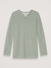 Load image into Gallery viewer, Serendipity Organics Long Sleeve Striped Tee