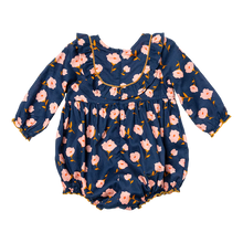 Load image into Gallery viewer, Baby Navy Flower Toss Eileen Bubble