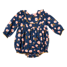Load image into Gallery viewer, Baby Navy Flower Toss Eileen Bubble
