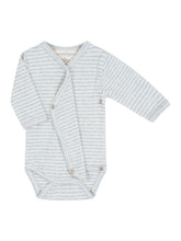 Load image into Gallery viewer, Newborn Stripe Wrap Onesie
