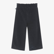 Load image into Gallery viewer, Navy Velour Pants