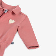 Load image into Gallery viewer, Organic Cotton Zip Up Jumpsuit