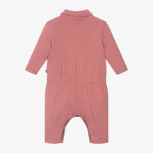Load image into Gallery viewer, Organic Cotton Zip Up Jumpsuit