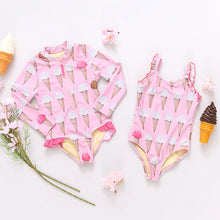 Load image into Gallery viewer, Claire Ice Cream Swim Suit