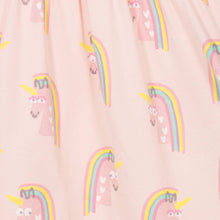 Load image into Gallery viewer, Rainbow Unicorn Jersey Dress
