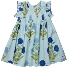 Load image into Gallery viewer, Jaipur Dress in Blue Dandelion