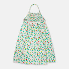 Load image into Gallery viewer, Dreamy Flowers Halter Dress