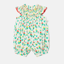 Load image into Gallery viewer, Baby Dreamy Flowers Romper