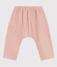 Load image into Gallery viewer, Pink Gauze Baby Pants
