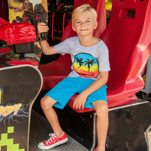 Load image into Gallery viewer, Appaman Camp Shorts- Blue Jewel