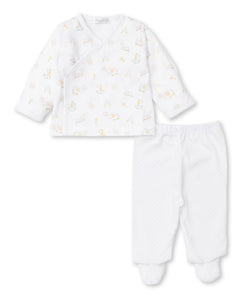 Baby ABC Footed Pant Set