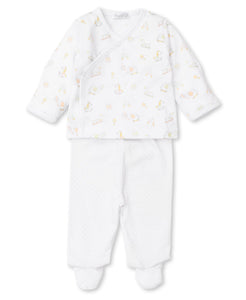 Baby ABC Footed Pant Set