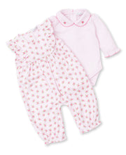 Load image into Gallery viewer, Belle Rose Overall Set