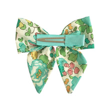 Load image into Gallery viewer, Medium Bow with Tails - Pigtails Set