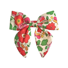 Load image into Gallery viewer, Medium Bow with Tails - Pigtails Set