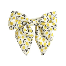 Load image into Gallery viewer, Medium Bow with Tails - Pigtails Set