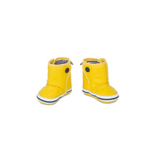 Load image into Gallery viewer, Petit Bateau Pre-Walker Yellow Baby Rain Booties