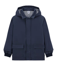 Load image into Gallery viewer, Petit Bateau Navy Raincoat