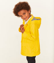 Load image into Gallery viewer, Petit bateau kids baby classic yellow raincoat lined