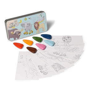 Small Safari Coloring Kit