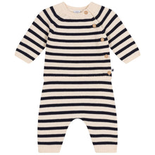 Load image into Gallery viewer, Petit Bateau 2pc Stripe Baby Set
